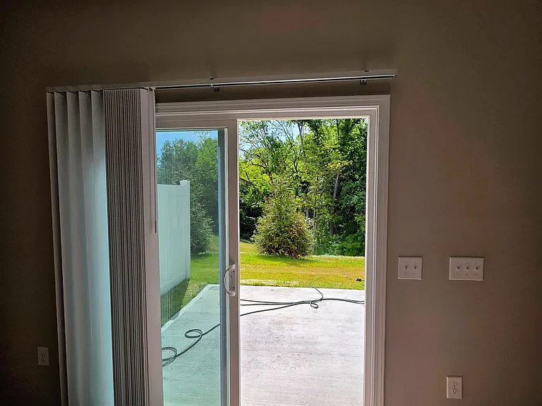 Patio entrance