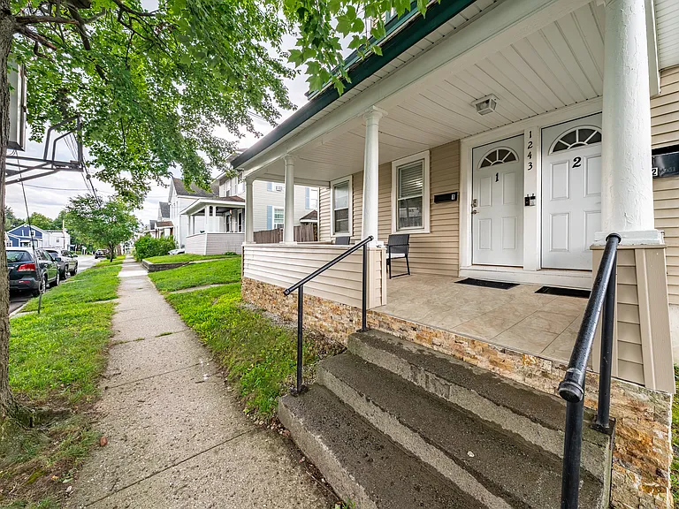Shared Front Porch with Sitting Area