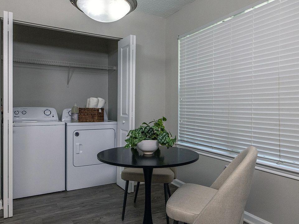 Enjoy life's conveniences with included washer-dryers in every home. Laundry day transforms into a breeze!