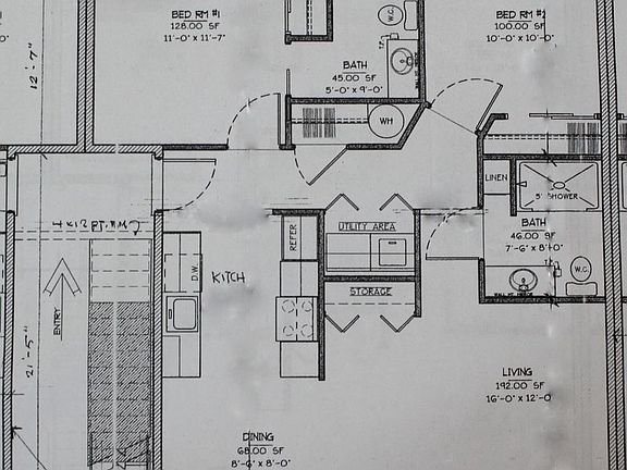 2 Bed Floor Plan