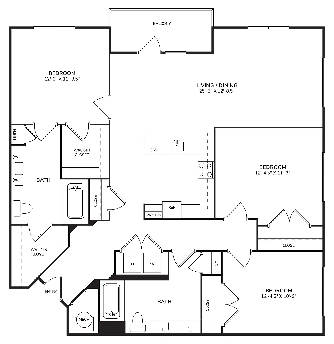 Floor plan C1