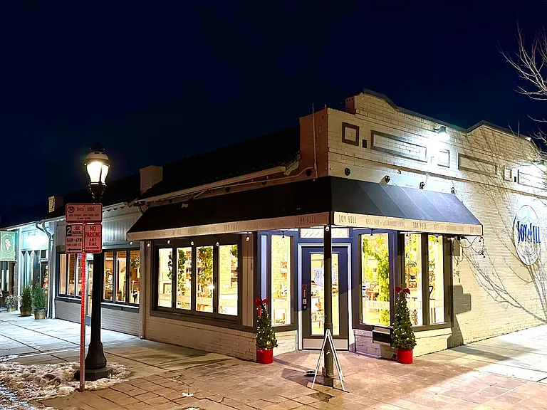 local shops on the corner