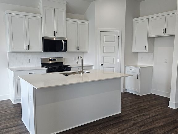 *Refrigerator is on the way
Gas stove/microwave/oven/dishwasher