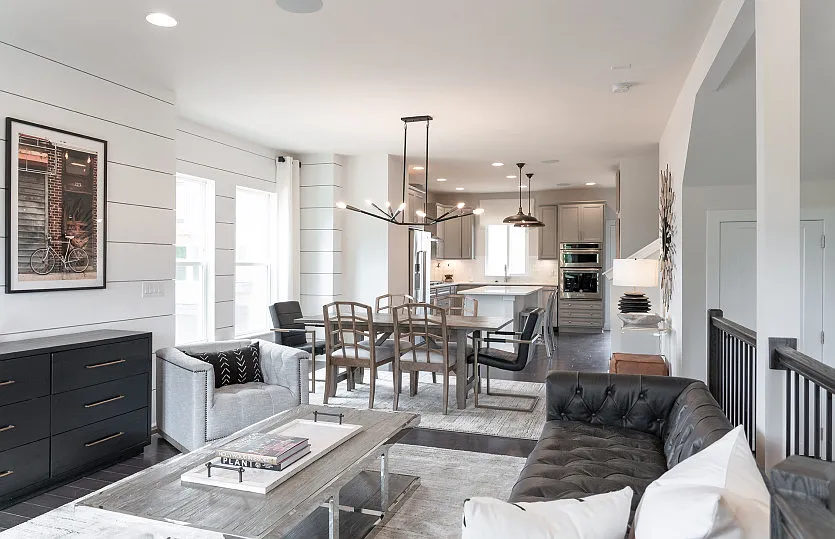 Open concept living, great for entertaining