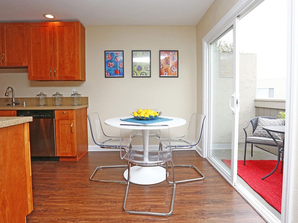 Large dining room with dining area and lots of natural light