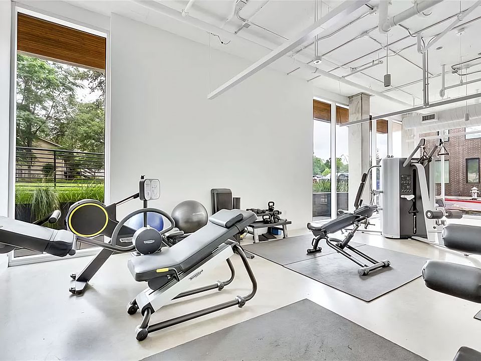 Private community gym.