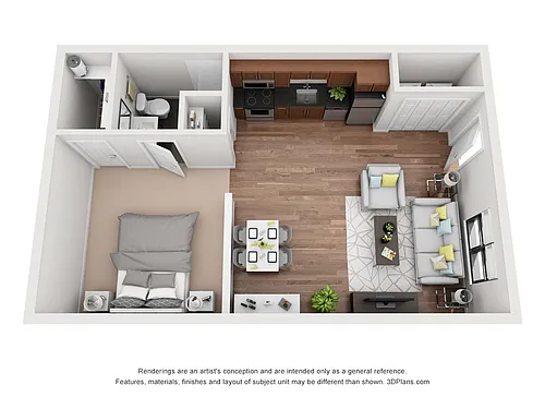 Floor plan The Downtown