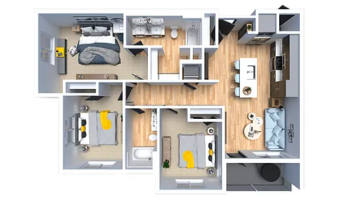 Floor plan Odin