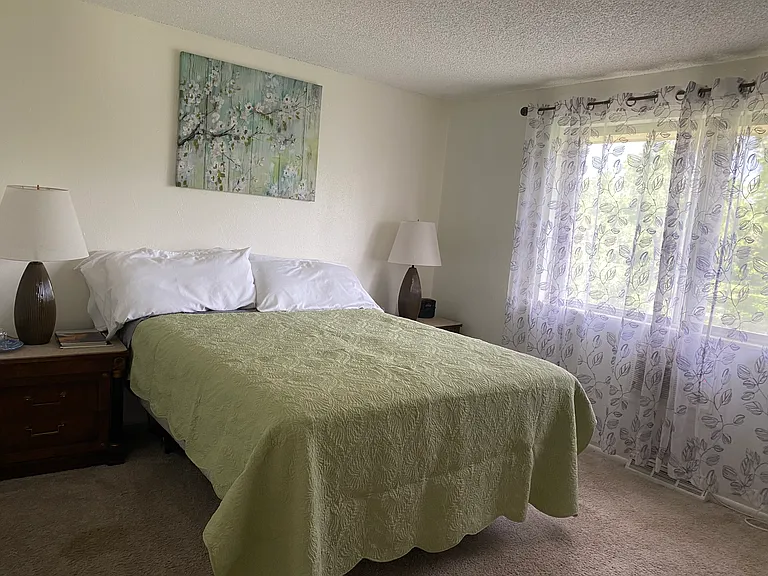 Upstairs bedrooms with great light and great views.