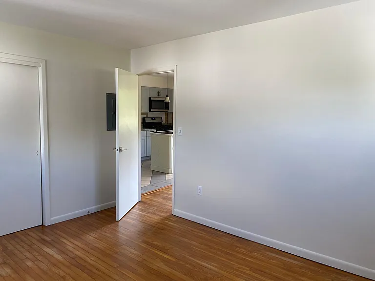 bedroom. Everything freshly painted. Hardwood flooring