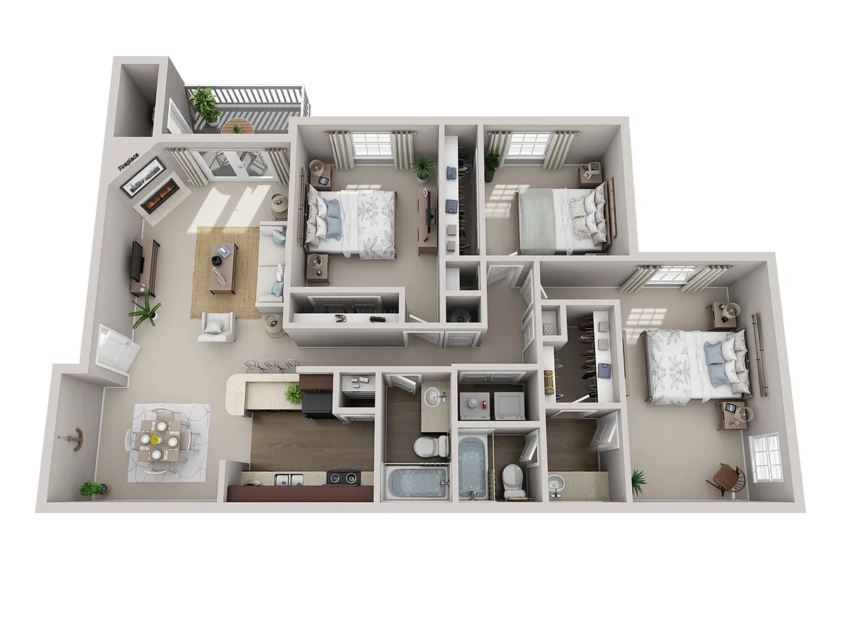 Floor plan The Tutwiler