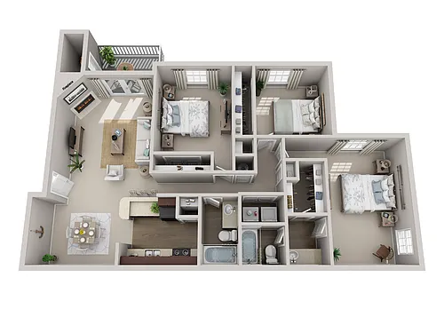 Floor plan The Tutwiler