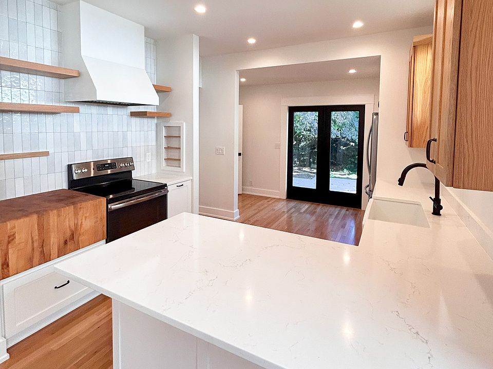 Renovated kitchen.