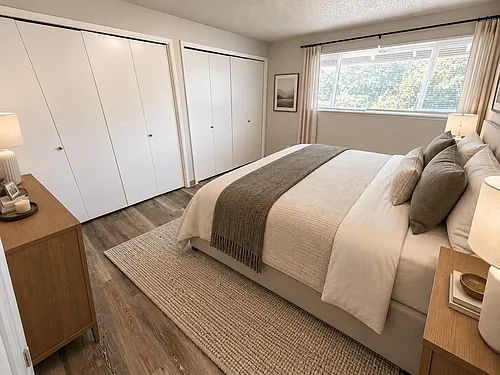Floor plan 2 Bedroom 1.5 Bath