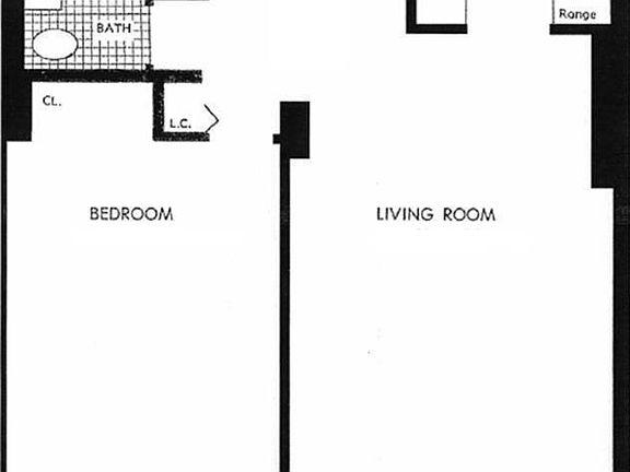 2nd image of 330 W 56th St APT 8F