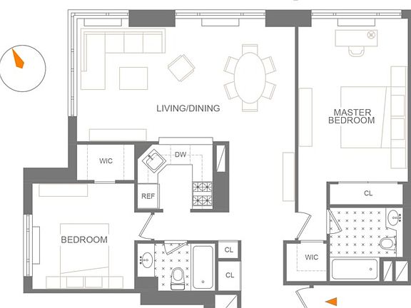 3rd image of 30 W 61st St APT 22D