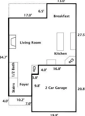 Floor Plan Downstairs