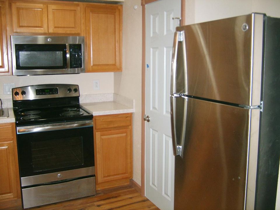 Range, Refrigerator and Microwave