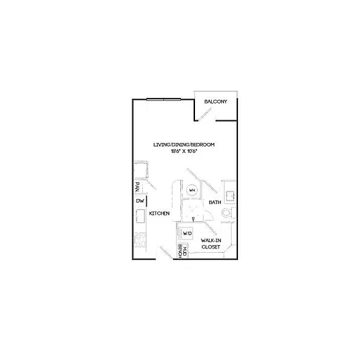 Floor plan E1A