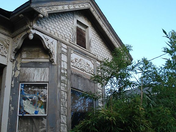 front right of   house