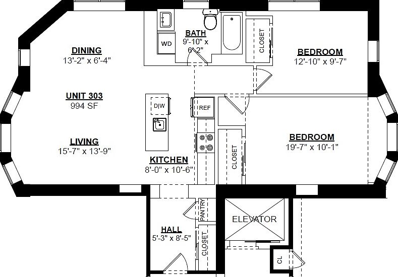 1st image of 557 Columbus Ave APT 303