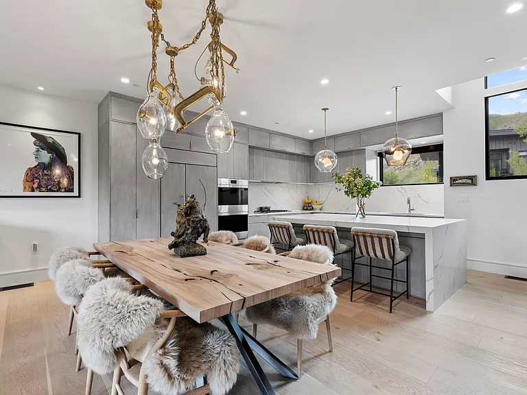 Kitchen and Dining Area