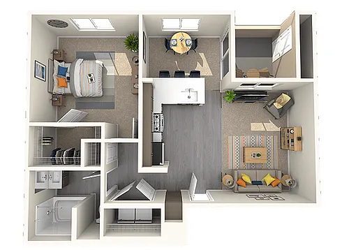 Floor plan Oberon