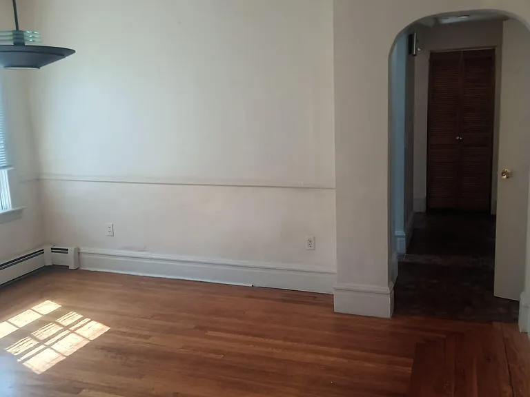 dining room and hall to bathroom and bedrooms