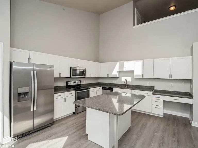 Very open and spacious kitchens