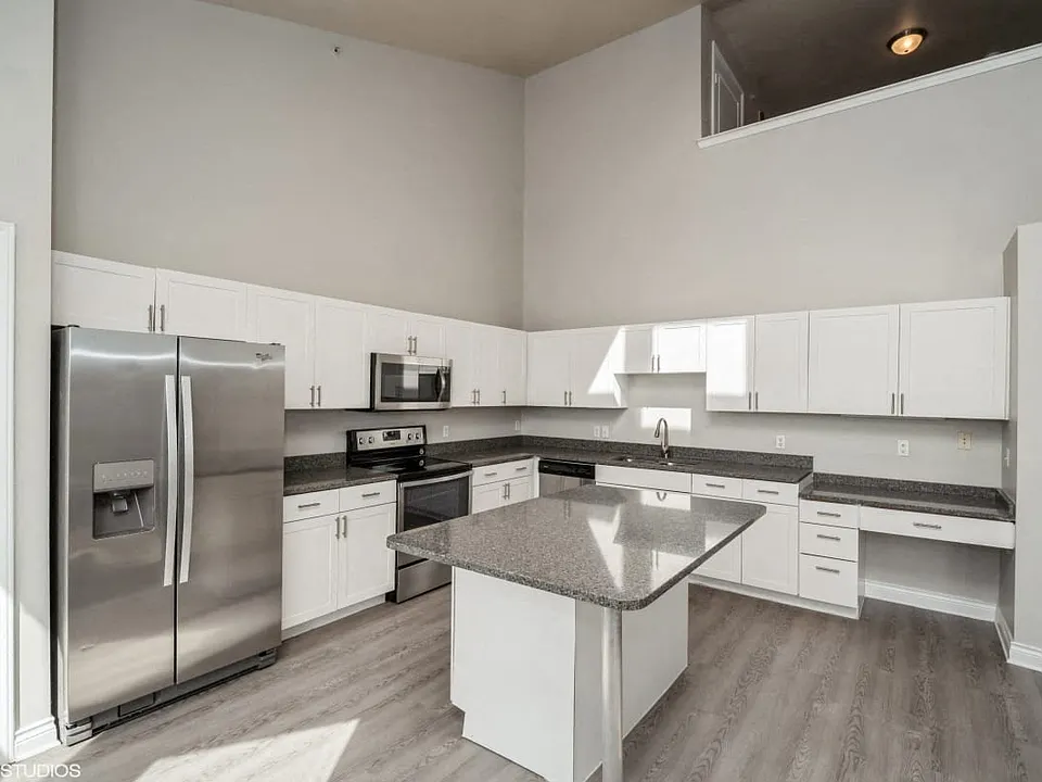 Very open and spacious kitchens