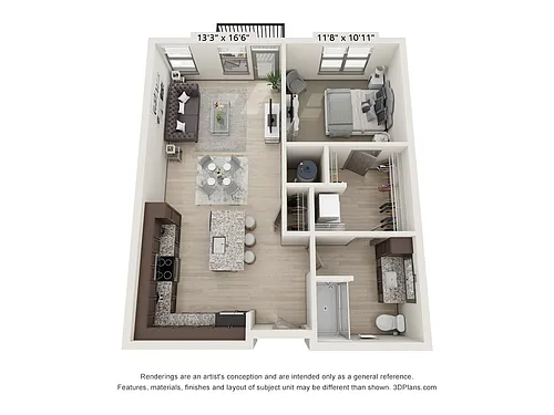 Floor plan Empire