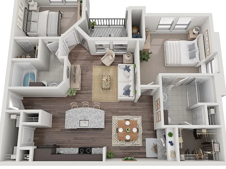 Discover the epitome of luxury in our meticulously designed 2 bed, 2 bath apartment spanning 1033 square feet in Kyle, Texas. Experience sophisticated style and unparalleled comfort in this renovated unit within our upscale complex. Discover the epitome o