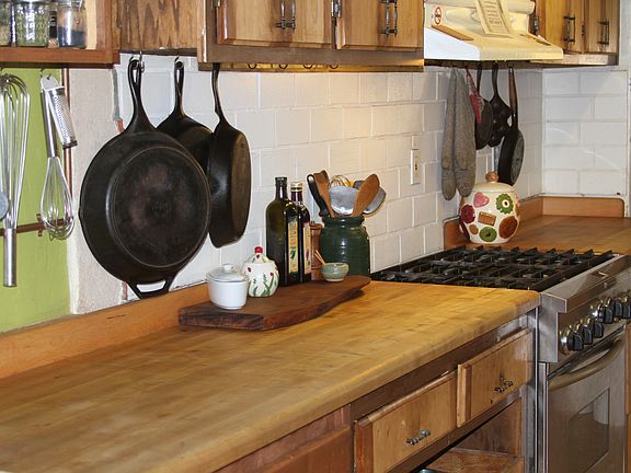 beautiful wood countertops