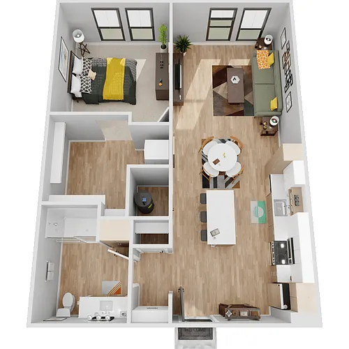 Floor plan Pomeranian