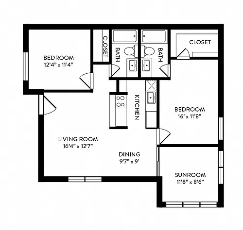 Floor plan B2