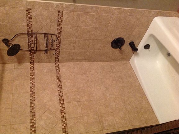 Main Bathroom-Custom Tile