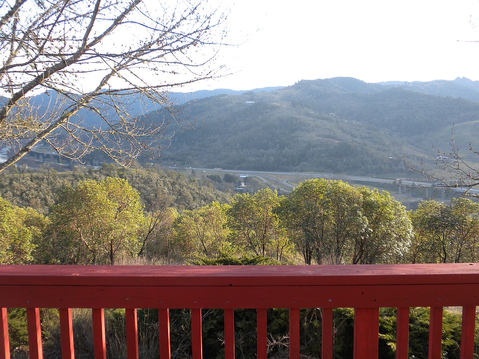 VIEW FROM FRONT DECK