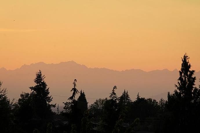Some units have a view of the Puget Sound and the Olympics