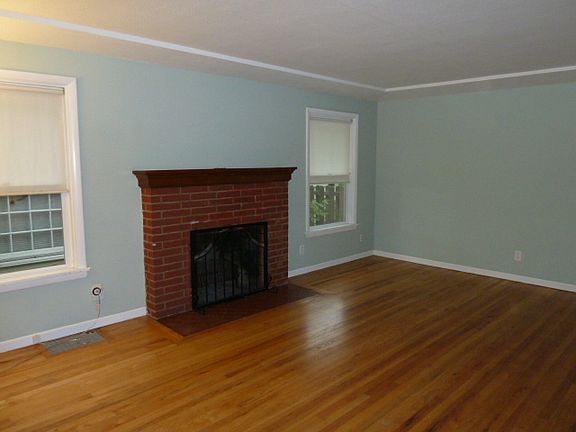 Hardwoods in living room