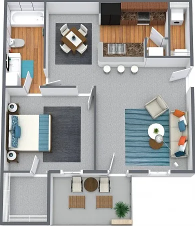 One Bedroom One Bedroom