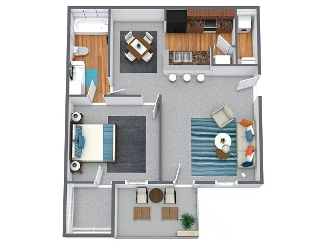 Floor plan Hawthorn Maple