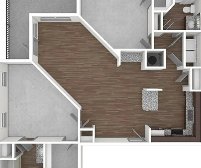 The Ridgeview Floorplan Diagram