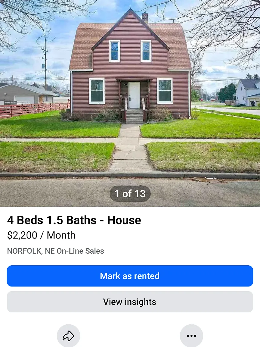 4 bed, 1.5 bath, 2000 sqft, $2,200 — Photo 1