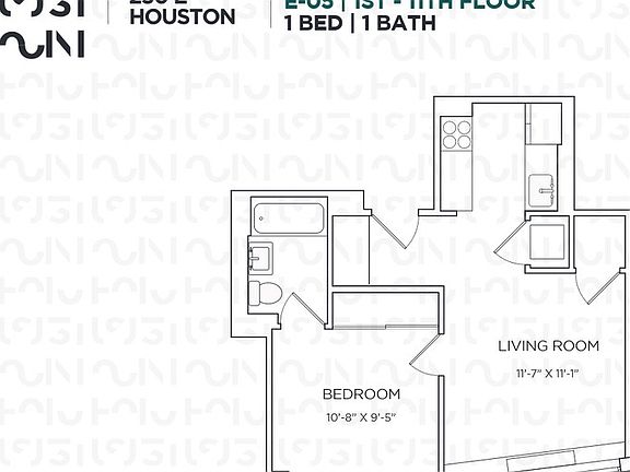 2nd image of 250 E Houston St APT 2E