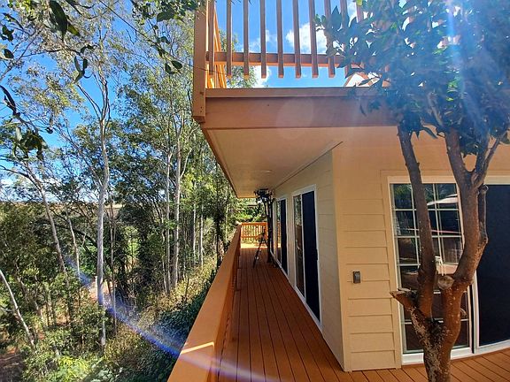 wrap around deck