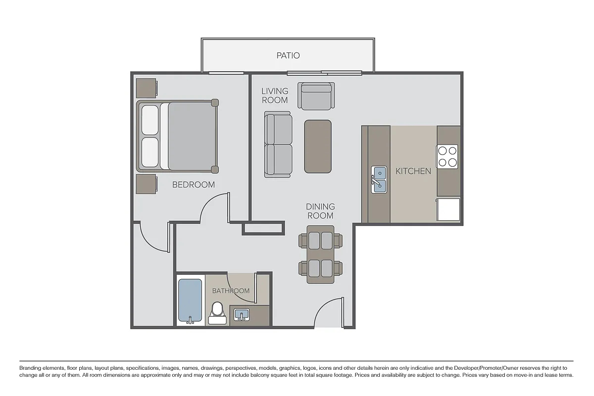 Floor plan The Huntington