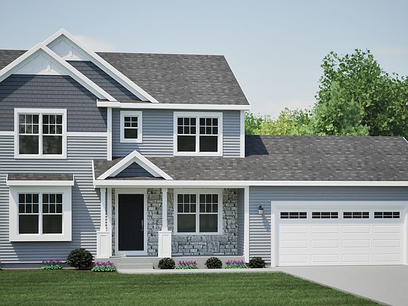 The Bradford - English Cottage Elevation