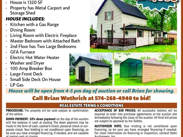 2907 N Schlabach St, Kimmell, IN 46760