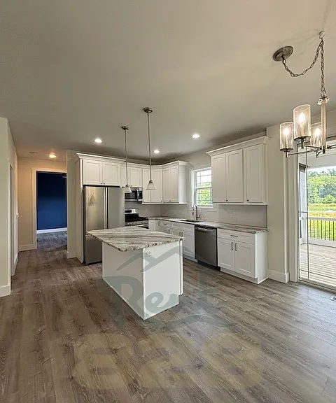 dining area and kitchen