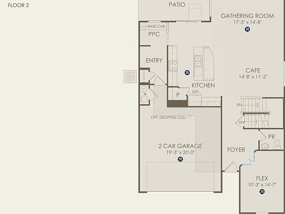 Fifth Avenue Floor Plan, Quick Move-in Home, Floor 1